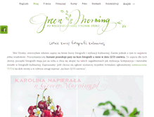 Tablet Screenshot of greenmorning.pl